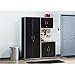 SystemBuild Apollo Wall Cabinet, Black