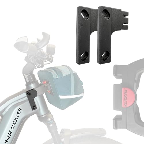 Adapter für Riese & Müller E-Bikes - Klickfix Lenker Adapter E einfach am Fahrrad montieren Zubehör