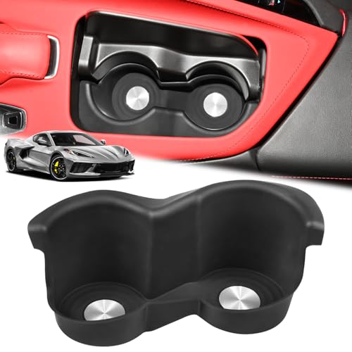Insertos de silicona para portavasos Chevrolet Corvette C8 miniatura 1