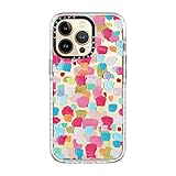 CASETiFY Impact Case for iPhone 13 Pro - Magenta Confetti - Clear Frost