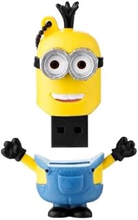 Pen Drive Minions Stuart 8GB USB Leitura 10MB/s e Gravação 3MB/s Multilaser - PD097