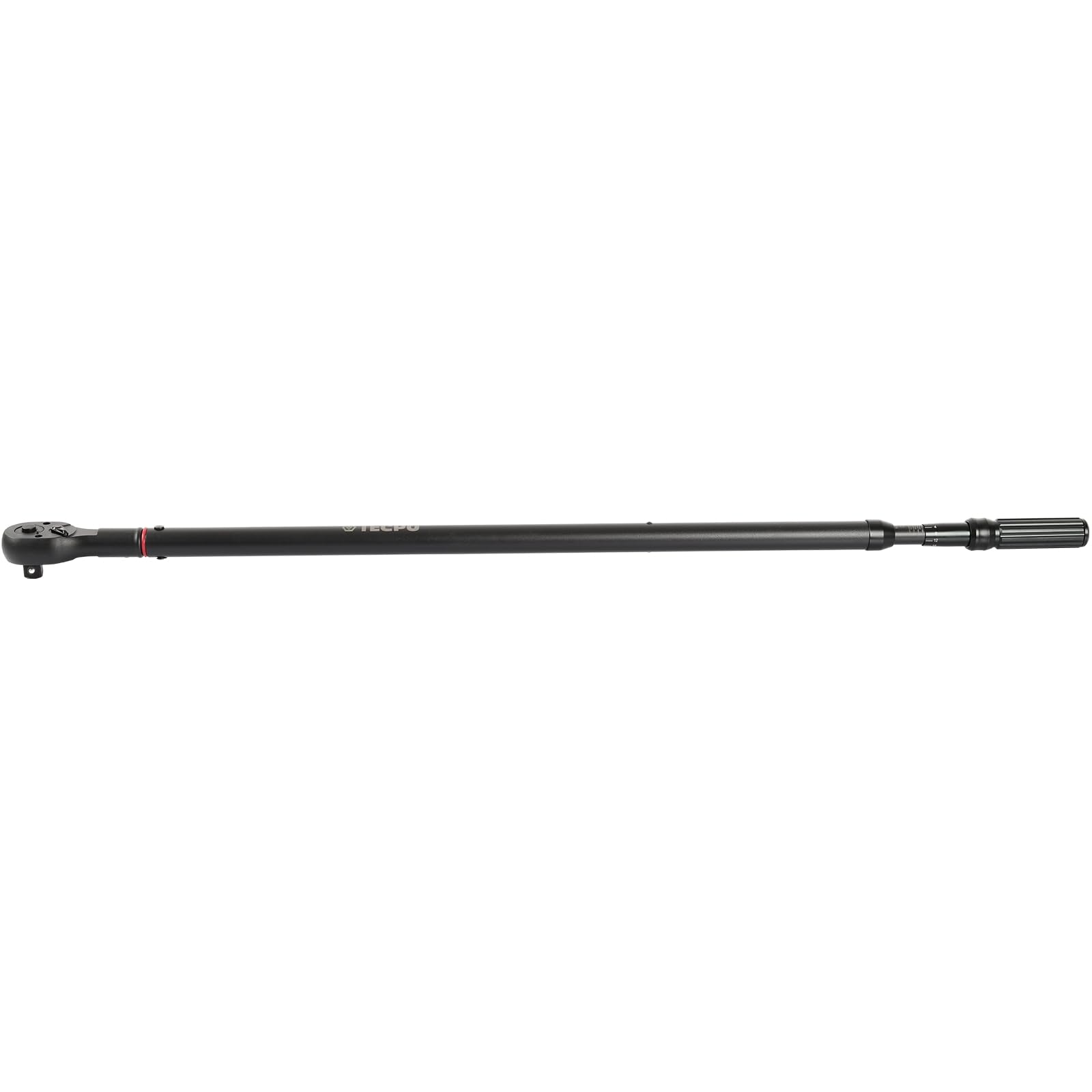 TECPO Llave dinamométrica de 3/4 pulgadas, profesional, 140-700 Nm, carraca conmutable de palanca, bloqueo deslizante para fijación, calibrado con ± 4% de precisión, llave de kilo, llave de coche