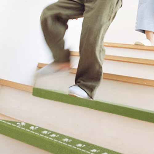 Evita resbalones con tapetes de seguridad para escaleras reutilizables de 10 unidades 7