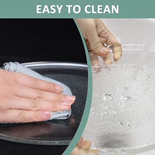 Microwave Glass Turntable 12 Inch Microwave Plate Replacement Fit For Whirl-Pool Microwave Glass Turntable Tray-Replace Ap6892124 W11367904 W10337247 Replacement Microwave Plate #TOP4