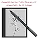 Stylus Pen for BOOX Stylus Compatible with BOOX Tablet Note Air 4 C ePaper Stylus/Tablet Go 10.3 ePaper Pen with nibs(Black)