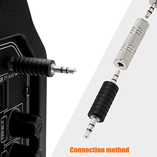 KUOQIY 8 PCS 3.5mm Male to Male Audio Adapter, 3.5mm 3-Pole TRS Male to Male Stereo Headphone Plug Coupler Connector, Plastic - Image 4