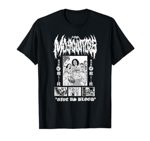 Uzumaki Mosquitoes Give Us Blood T-Shirt