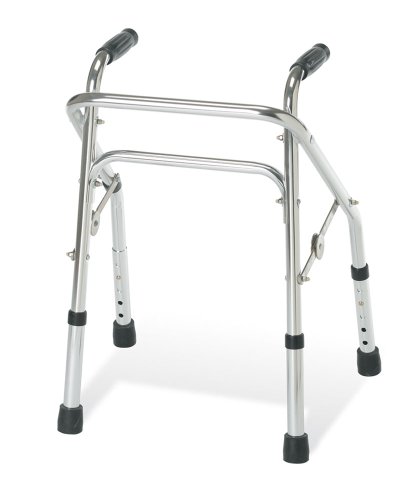 Medline Guardian Pediatric Walker Lightweight Adjustable & Foldable for Children - Ideal for Young Medical Patients & Hospitals