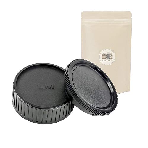 LM BO Cache Bouchon BOITIER + Bouchon Bouchon Arrière pour Objectif à Monture Leica M