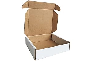 50 Pack 4x4x1'' Shipping Boxes for Business