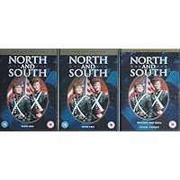 NORTH AND SOUTH TRILOGY - COMPLETE 1-3 COLLECTION 1. BOOK ONE NORTH AND SOUTH / 2. BOOK TWO LOVE AND WAR / 3. BOOK THREE HEAVEN AND HELL = ULTIMATE 3x DVD (8 discs) SET