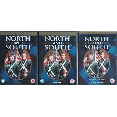 NORTH AND SOUTH TRILOGY - COMPLETE 1-3 COLLECTION 1. BOOK ONE NORTH AND SOUTH / 2. BOOK TWO LOVE AND WAR / 3. BOOK THREE HEAVEN AND HELL = ULTIMATE 3x DVD (8 discs) SET