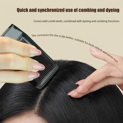 Haixifry スティック白髪染め ブラウン