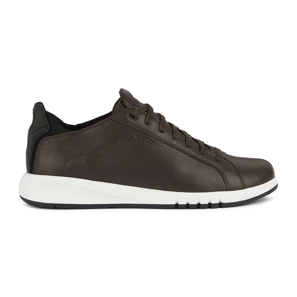 Geox Men U Aerantis A Sneaker, Brown, 6.5 UK