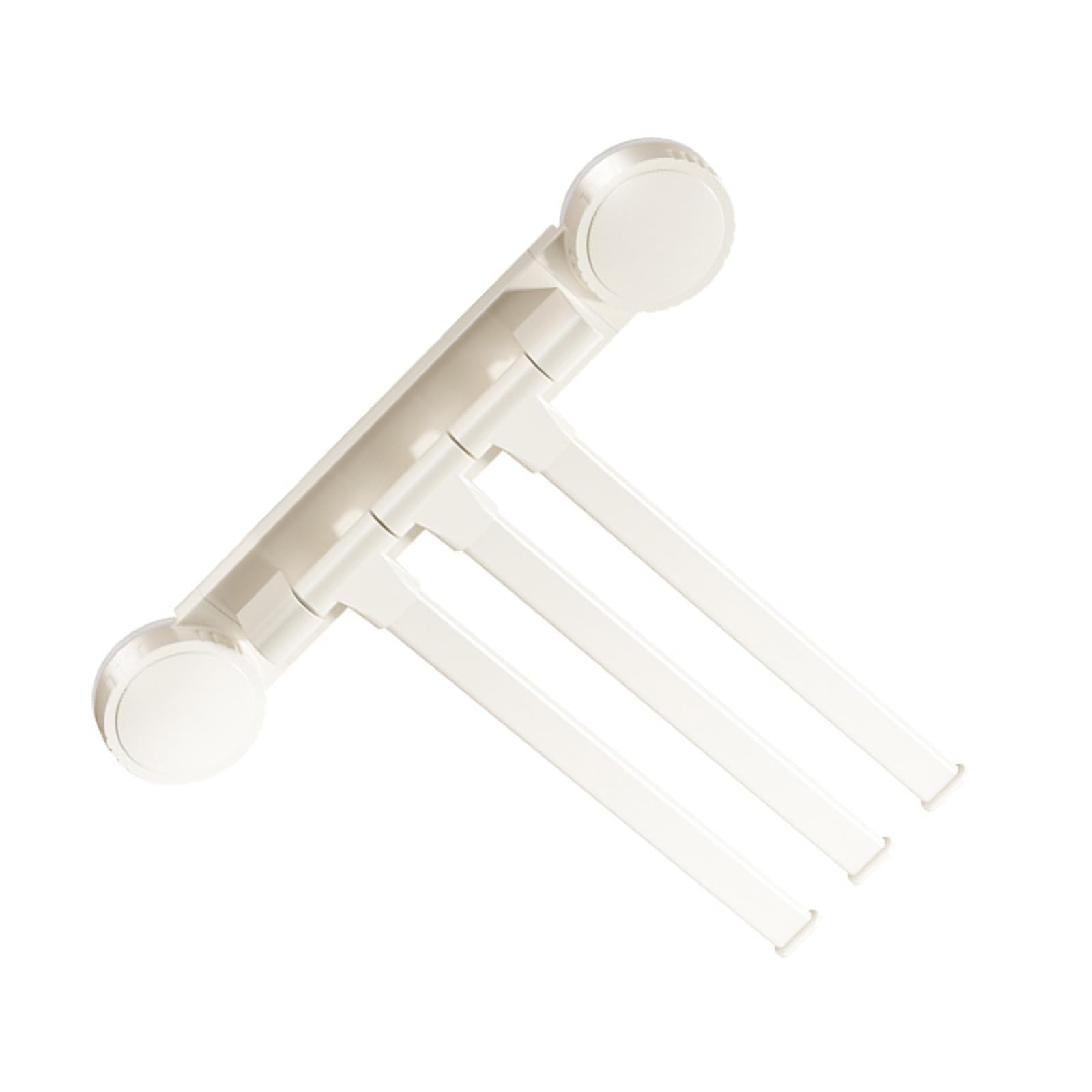 Rotating Towel Rack with Suction Installation Saves Space in Bathroom Kitchen or Balconies Area Hanging Solution Without Drilling Towel Rod