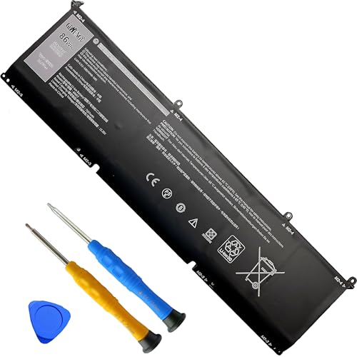 GBNENGTD 69KF2 Laptop Battery Replacement for Dell G7 15 7500 G15 5510 5511 5520 XPS 15 9500 9510 9520 Inspiron 7510 7610 7620 Precision 5550 5560 5570 Alienware M15 R3 R4 R5 R6 R7 86Wh 11.4V 6cells