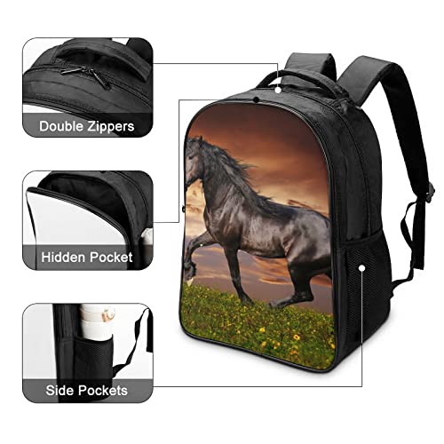 Mochila escolar para niños de caballo perfecta para excursiones infantiles y clase 4