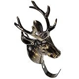 Crochet porte-serviettes en forme de bois de cerf – idéal pour décorer de nombreuses pièces, ce crochet permet de créer une ambiance artistique et vintage