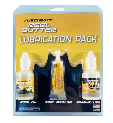 Ardent Fishing Reel Butter Lubrication, 3 Pack
