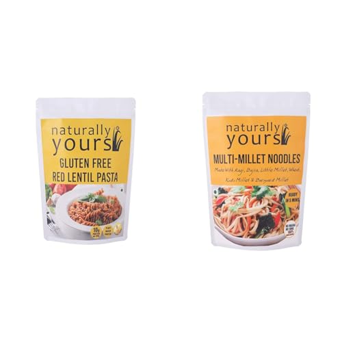 Image of Red Lentil Pasta & Multi millet noodles combo