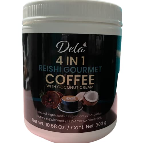 Dela - 4 In 1 Reishi Gourmet Coffee With Coconut Cream #TOP9