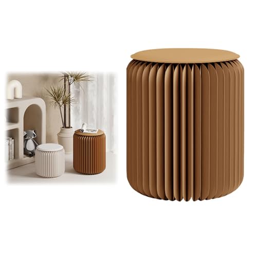 Table d'appoint pliante pour petit espace tabouret papier confortable