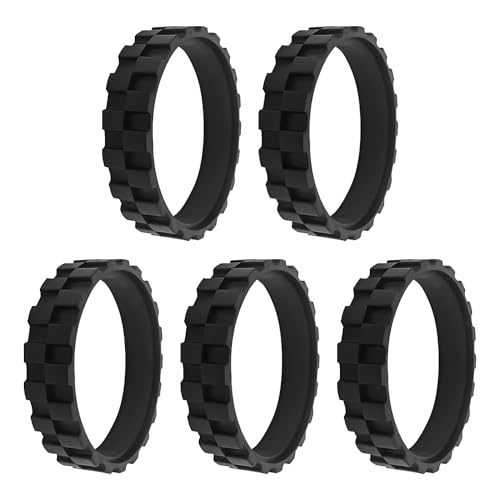 Juego de 5 ruedas de repuesto para robot aspirador, repuesto para aspiradora, ruedas de repuesto para robot aspirador