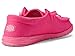 HEYDUDE Women's Wendy Funk Mono, Electric Pink Size 7 | Lightweight Slip On with Cushioned Comfort and Easy On Design