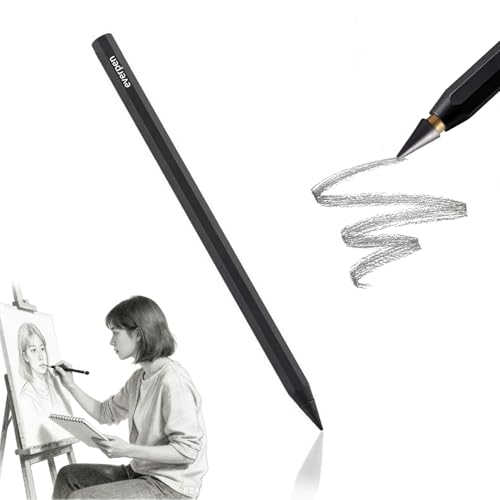 everpen Pencil Forever Pencil Metal Alloy Writing Instrument That Never Needs Sharpening Reusable Metal Inkless Pencils Ideal for Writing & Drawing(Black)