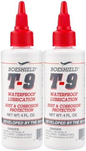 Boeshield T-9 Bicycle Chain Waterproof Lubricant and Rust Protection, 4 oz Liquid, Original Version (122183) (1, Twо Pаck)