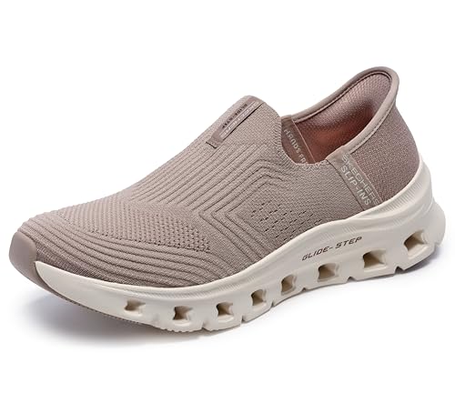 Image of Skechers Womens Slip-ins: Glide-Step Pro - Everyday Stretch Knit Slip-on Sneakers
