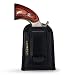IWB North American Arms Mini Revolvers Holster by Houston - ECO LEATHER Concealed Carry Soft Material | Suede Interior for Protection | Fits: North American Arms Revolvers Short NAA-22S (Ambidextrous)