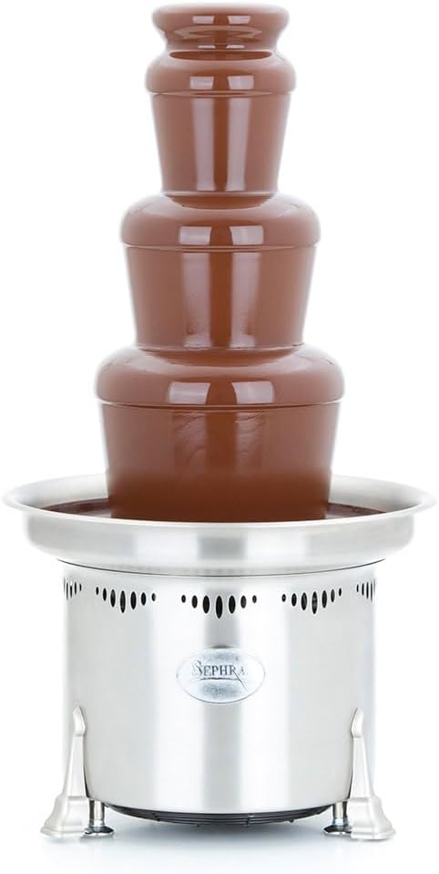 Sephra Commercial Chocolate Fountain CF27R - 3 Tier 27''