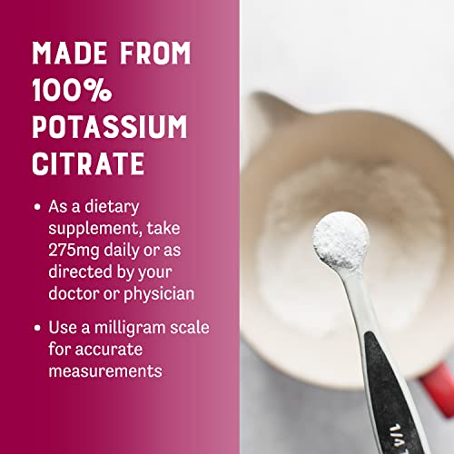 Judee’s Potassium Citrate Powder - 24 Oz - Electrolyte Mix - Delicious And 100% Gluten-Free - Supports Mineral Balance - Just One Ingredient #TOP5