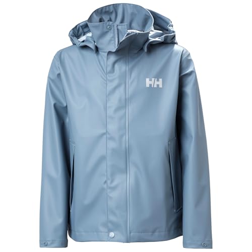 Image of Helly Hansen Junior Moss Jacket - Unisex Coat with HELOX, YKK Zipper, Detachable Hood, Adjustable Cuffs & Hem, Hand Pockets