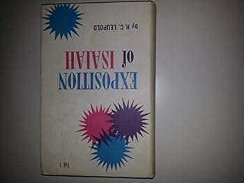 Hardcover EXPOSITION OF ISAIAH VOLUME I CHAPTERS 1-39 Book