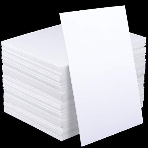 Panneaux en mousse pour sculpture et arts plastiques - Lot de 50 plaques de carton mousse 20x25