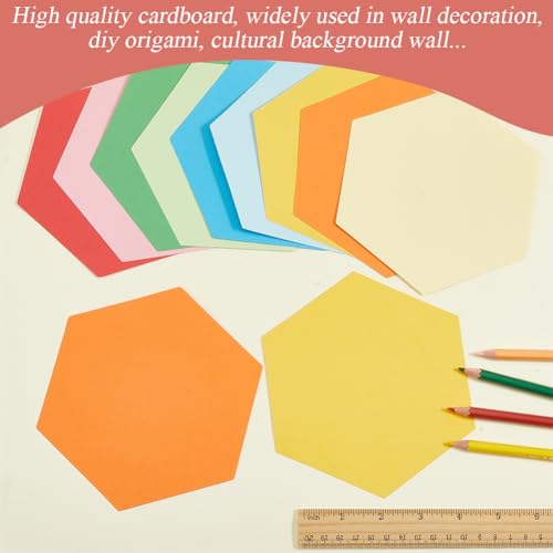 SOFPLATE 8 conjuntos, 72 peças, recortes de papel para quadro de avisos de 13 cm, recortes de papel