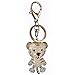 Produktbild GMTEXTILES Schöne Tiger Strass Charm Anhänger Schlüssel Tasche Kette Geschenk Schlüsselbund Schlüsselbund