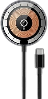 شاحن لاسلكي سريع بقوة 15 واط - LW10 من Next Store – تصميم أنيق بحجم مدمج – قاعدة شحن لاسلكي آمنة وسريعة – دعم الشحن الذكي