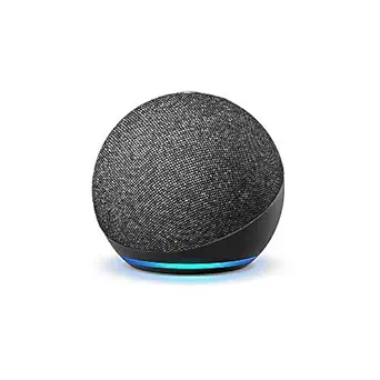 Certified Refurbished Echo Dot (4th Gen, 2020 release)| Smart speaker with Alexa (Black)