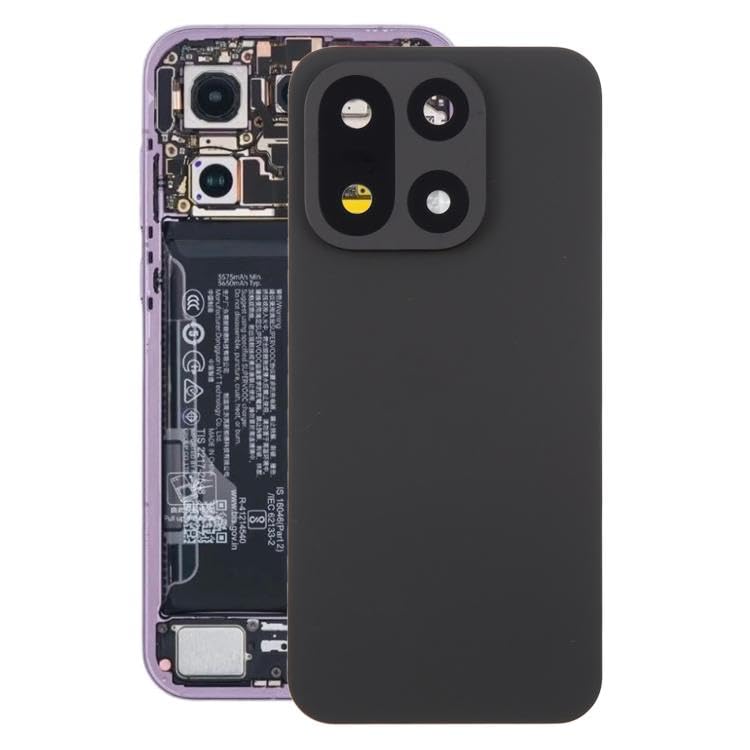 Coque arrière pour OnePlus 15 avec cadre d'objectif en polycarbonate robuste