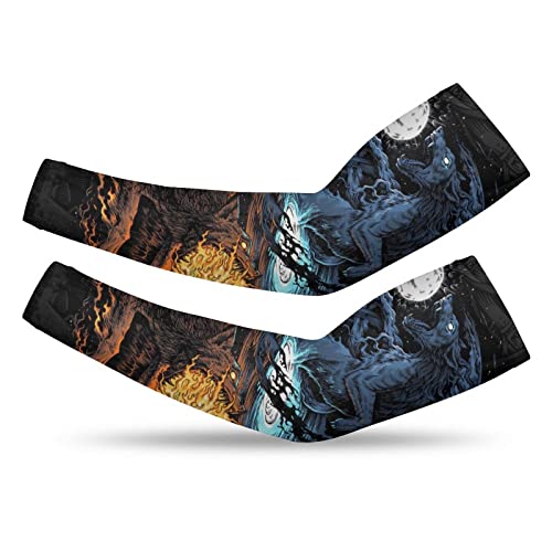 Manches de sport anti coup de soleil Valknut Fenrir pour athlètes