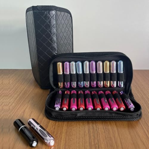 Estojo Mostruario de Decants Demostrador para Flaconetes de 20 Perfumes de 4 a 10ml