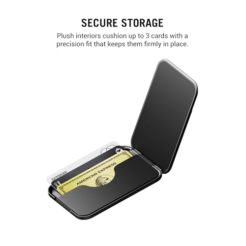 Image of DailyObjects Carbon Stack Phone Wallet Stand