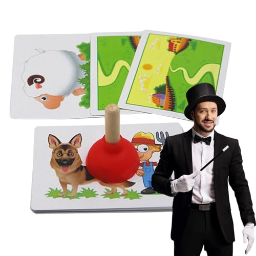 Fovolat Trucos de Magia | Tarjetas para Trucos de Magia, Kit de