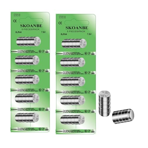 SKOANBE 10PCS 7.5V Replacement Batteries for Dogwatch, Extreme & Perimeter Stubborn and Pet Stop UltraMax Receiver Dog Collars 10-Pack