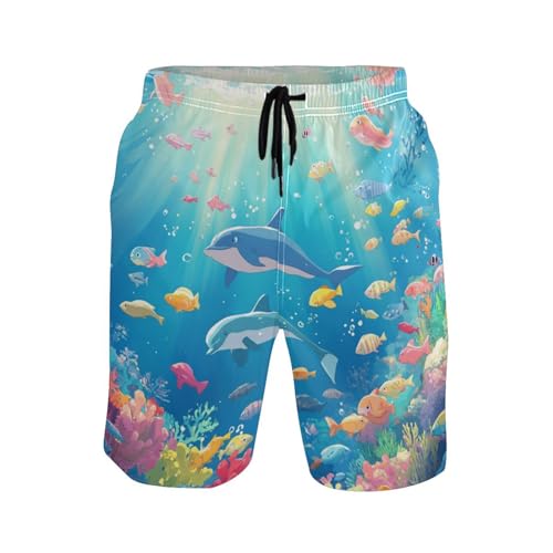 Short doublé pour homme avec compression décontracté anti-frottement