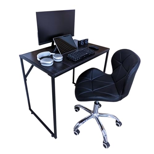 Lista de Precio de Escritorios del mes. 46 Genérico Escritorio Brivi T1 Galaxy - Estructura de Acero - Compacto y Resistente - para Laptop Y Pantallas - 80 cm de Largo