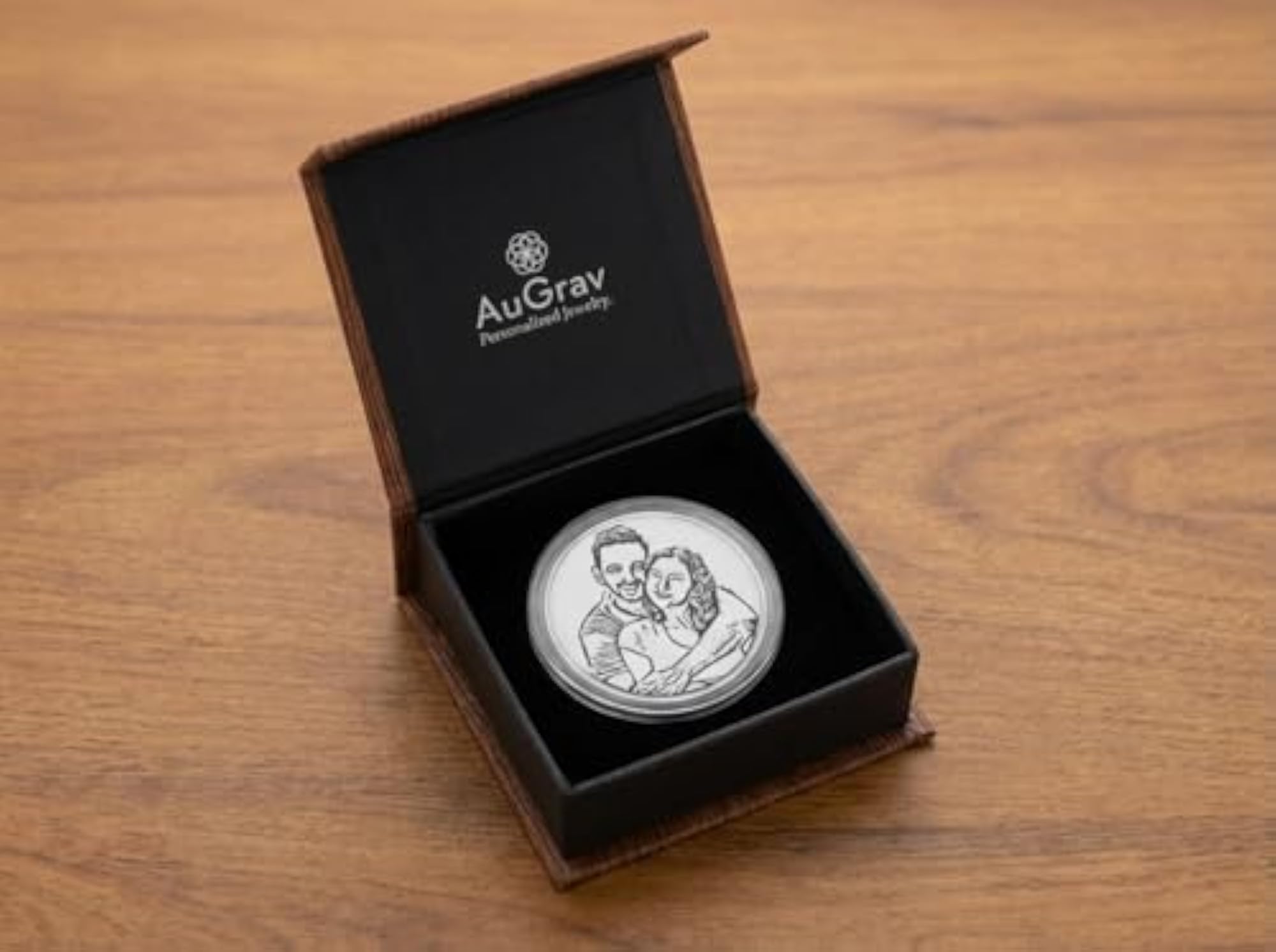Engraved Coin for Weddings and Special Occasions